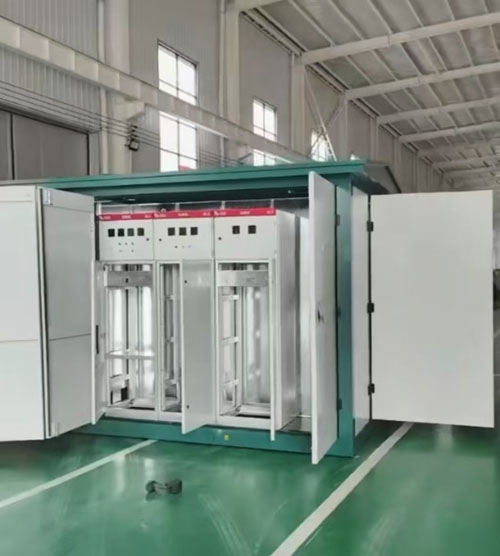 高低壓配電箱生產(chǎn)車間